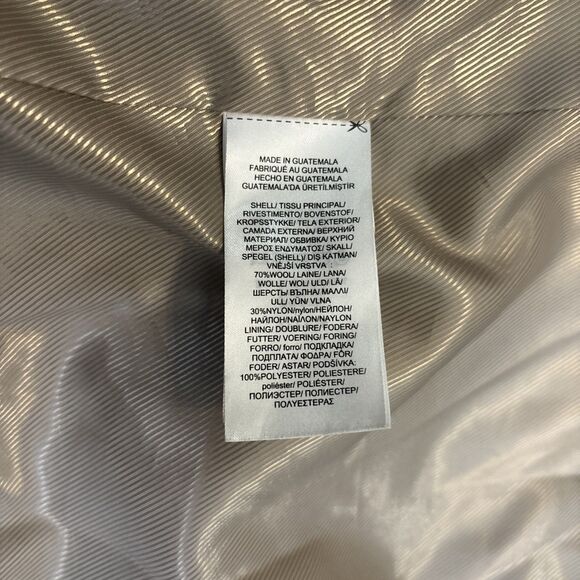 Lauren Ralph Lauren "BLACK LABEL" 10 Reefer Coat LR2523 Wool Blend - Picture 12 of 13